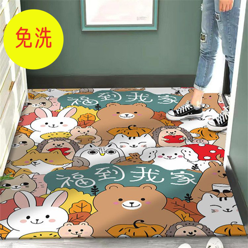 pvc材质卡通动漫家用免洗
