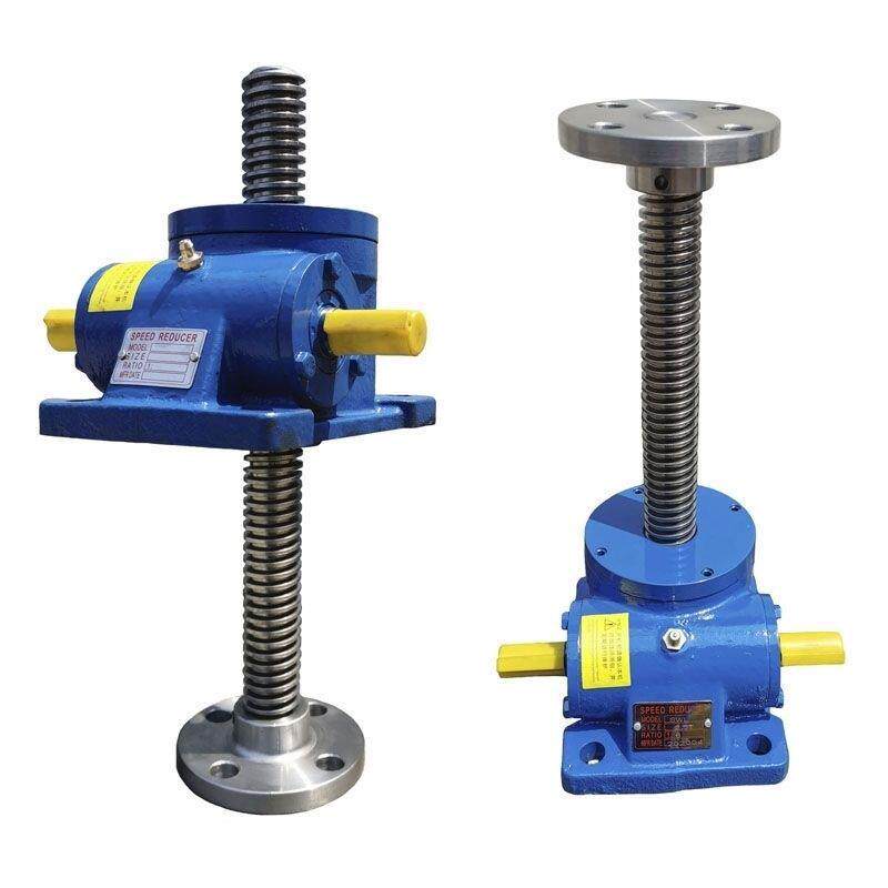 swl丝杆升降机 小型蜗轮蜗杆升降器手摇电动多台联动 同步升降台