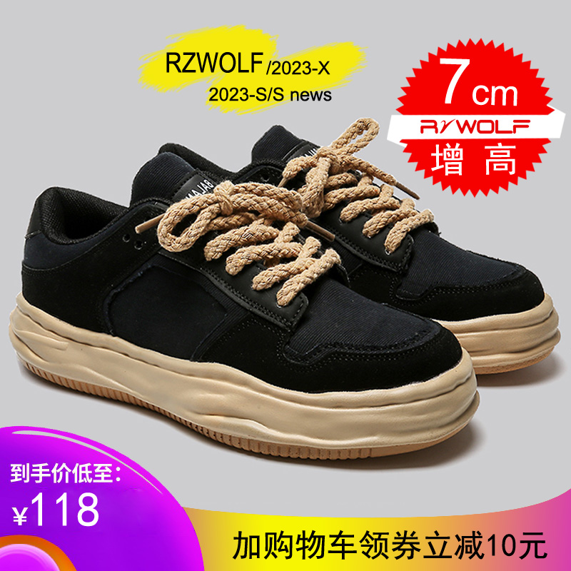 正品溶解鞋男潮流帆布款