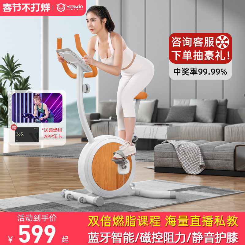 英尔健磁控健身车家用动感单车超静音运动减肥室内健身器材自行车