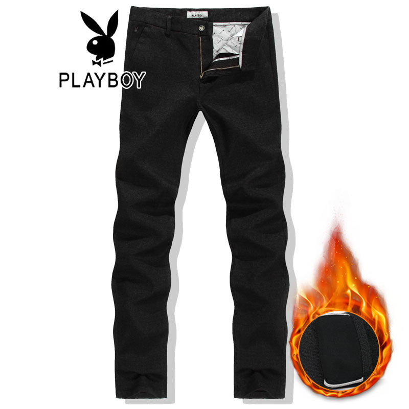 PLAYBOY/ Dandy reunite with Plush man Casual pants Elastic force Casual pants Men's trousersin the Men's clothing, Casual pants  category - from Buy2taobao.com to provide professional Taobao agent buy service
