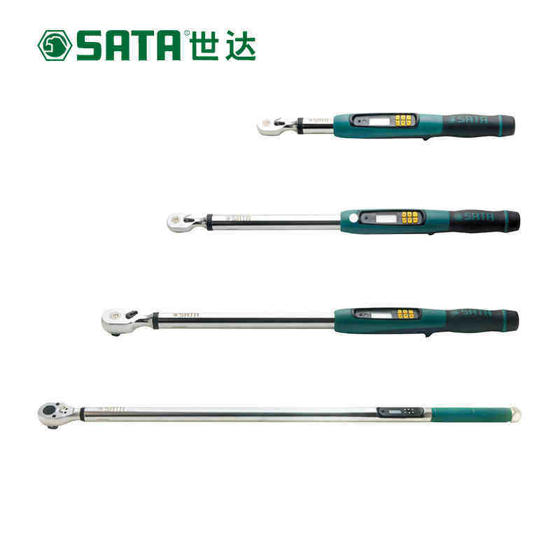 世达五金工具sata 3/8寸电子数显扭力扳手扭矩扳手力矩扳手96525