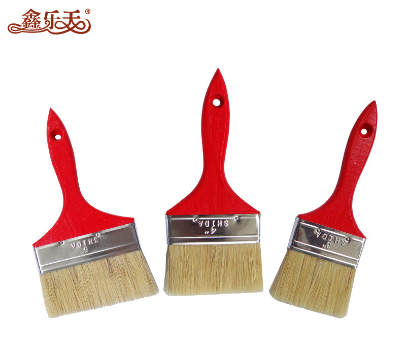 鑫乐天白色油漆猪毛刷图片