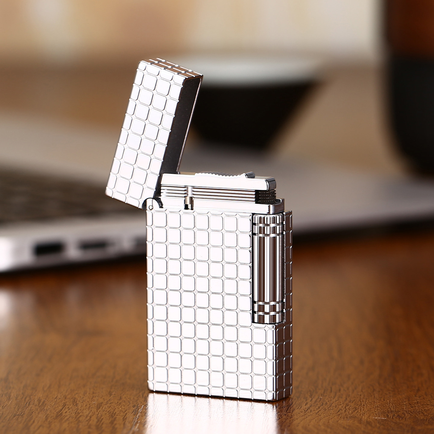 玛杜罗正品充气打火机朗声三代经典侧滑高档盗梦空间男士送礼火机