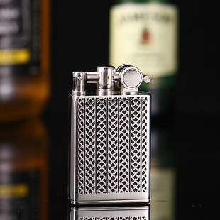 日本正品充气打火机Sarome沙乐美个性砂轮复古翻盖收藏级绝版高货