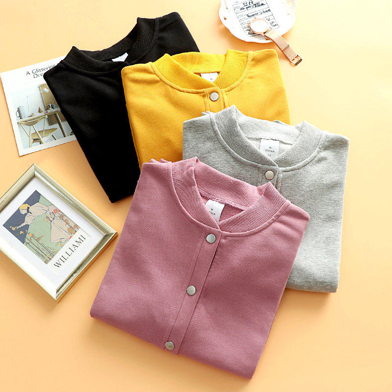 立领卫衣女开衫套头短款韩版宽松2020新款潮ins春秋薄款上衣外套