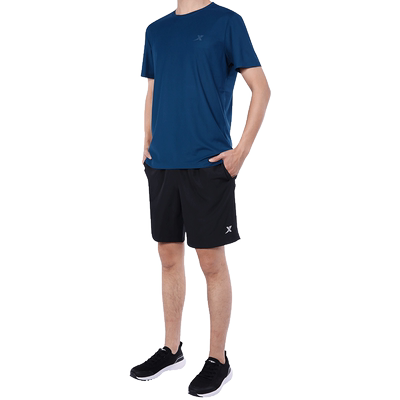 特步跑步服运动套装男健身服