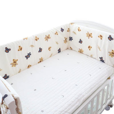 【加高加厚】贝肽斯婴儿床围装饰