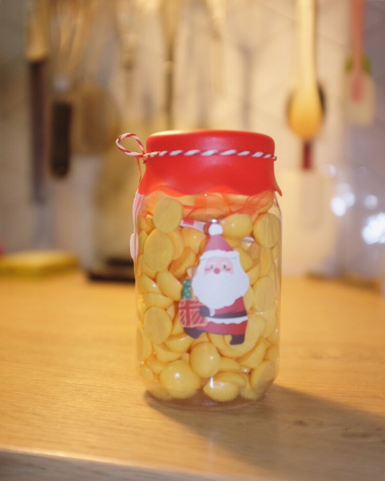 小憨憨的厨房圣诞限定美毛蛋黄溶豆宠物狗猫通用手工零食武汉
