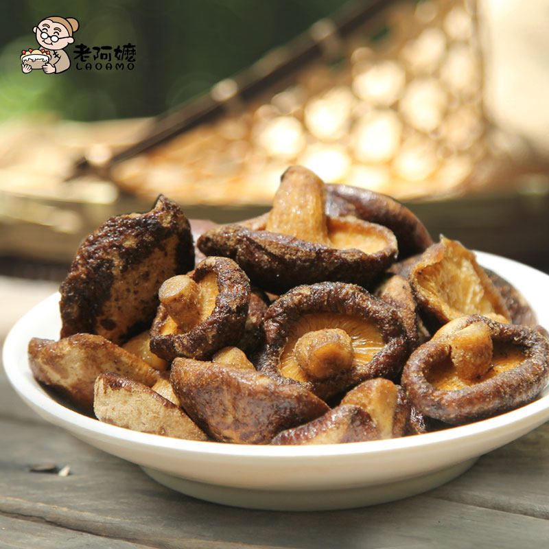 老阿嬷香菇脆果蔬干即食香菇干蘑菇干香菇脆片蔬菜干孕妇零食90g|ruв категории закуски/орехи/специальность, кандирование/унаби/Мэй/сухофрукты, сухие фрукты и овощи - от Buy2taobao.com для оказания профессиональной услуги покупки агента Taobao
