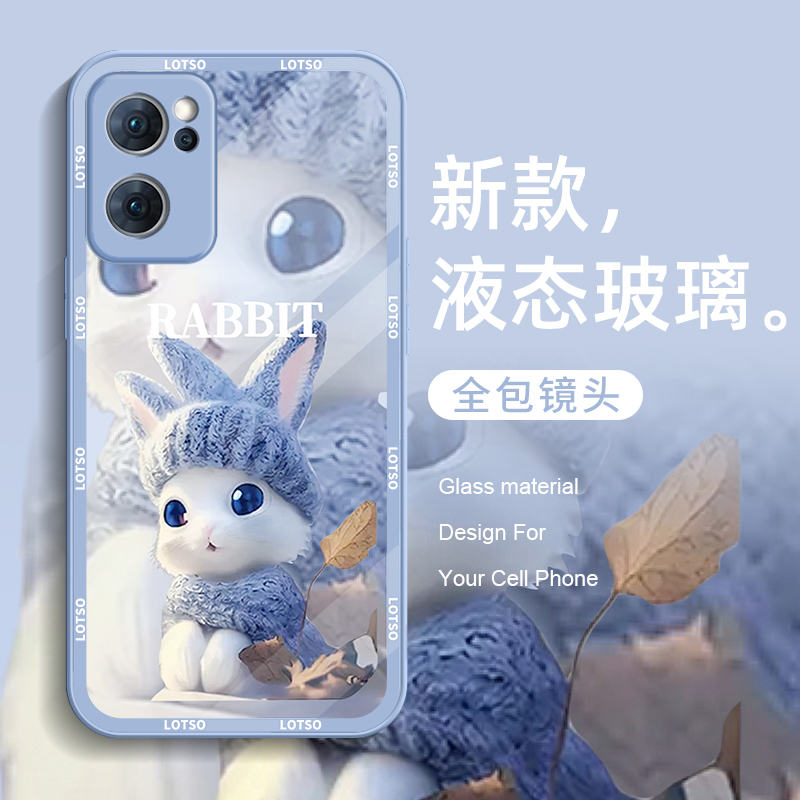 opporeno7新款兔年限定手机套