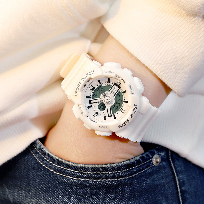 亲爱热爱韩商言李现杨紫同款情侣手表男女学生独角兽防水电子表男