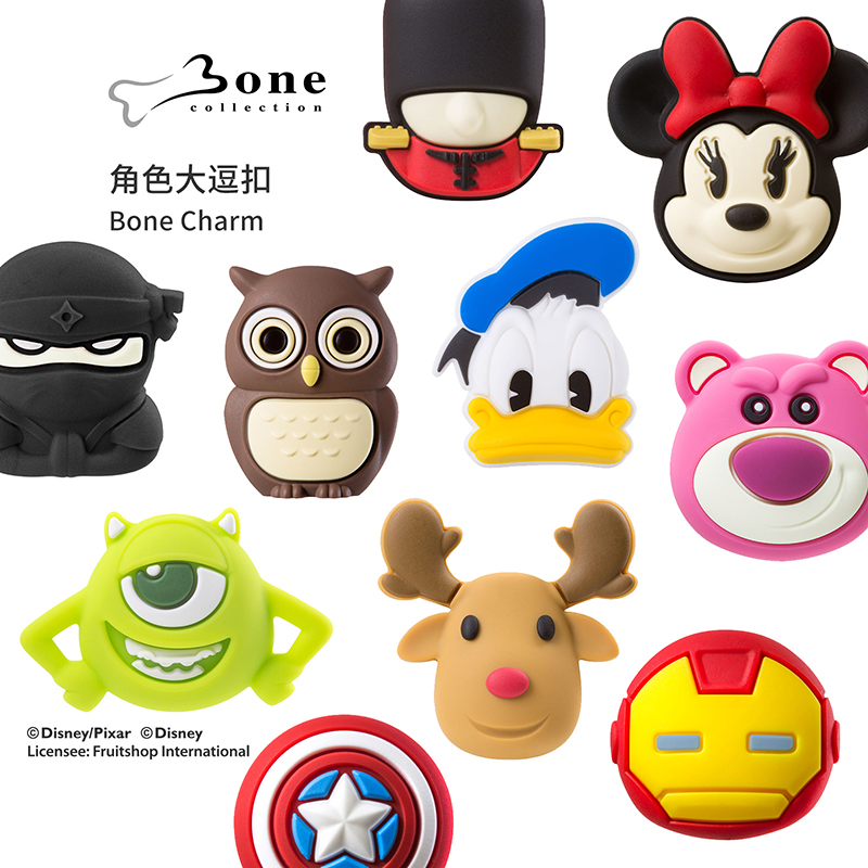 bone逗扣公仔卡通头像泡泡手机壳替换装配件7苹果6硅胶plus可爱6s