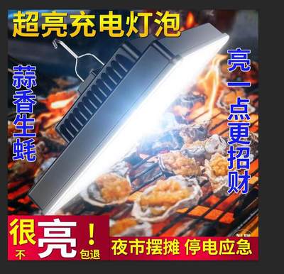 充电灯泡夜市摆摊专用户外照明led应急灯停电家用地摊灯超长续航