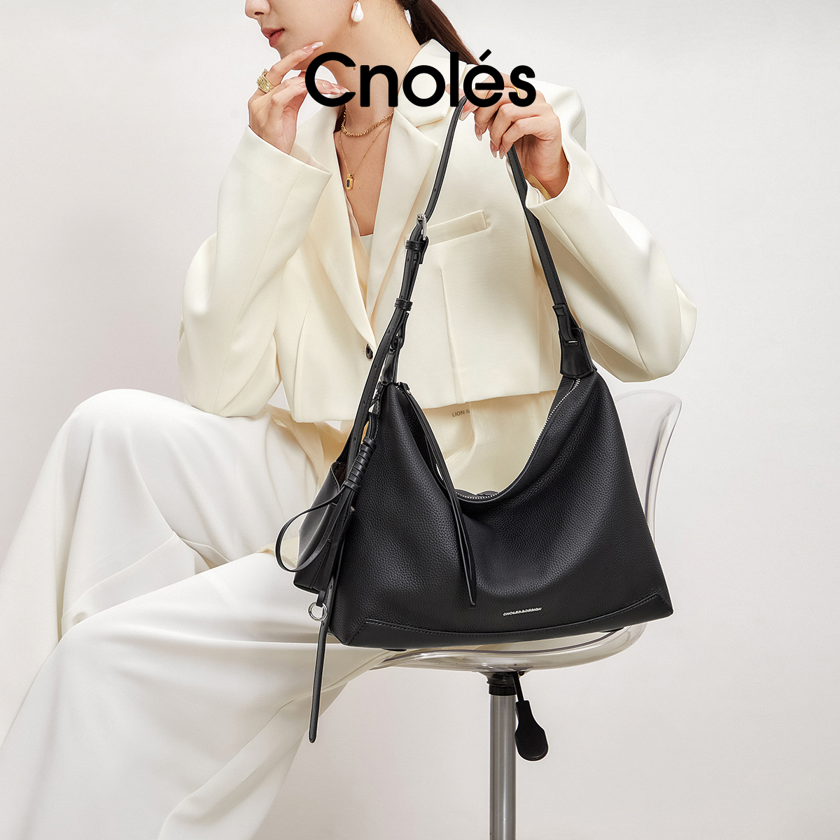 头层牛皮托特包高级感夏季通勤