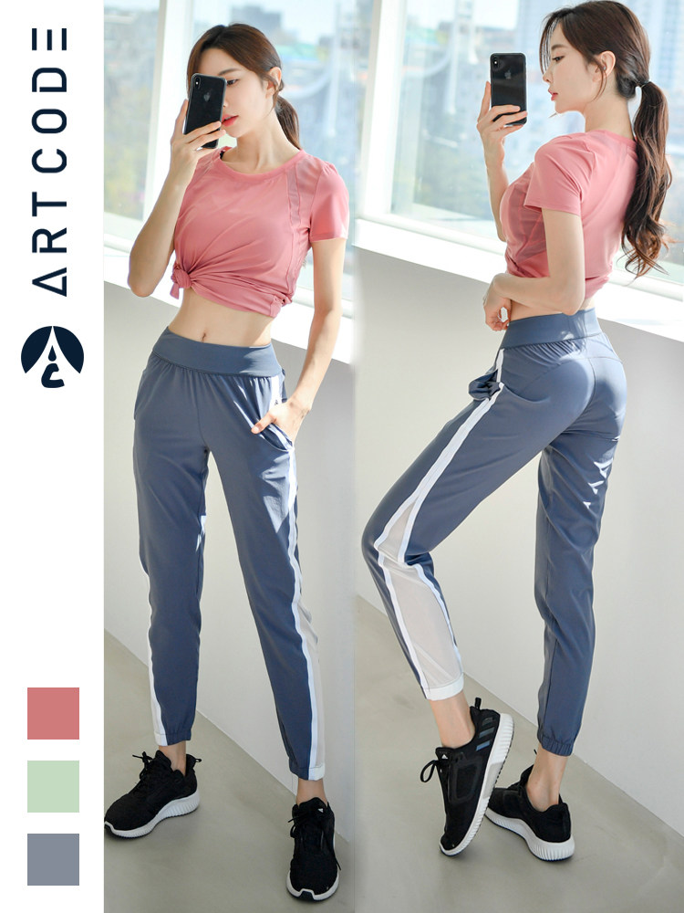 跑步套装女运动服套装夏宽松休闲装健身衣房时尚短袖速干瑜伽套装|ruв категории Женская одежда, костюм/студенты школьную форму/обмундирования, досуг, спортивный костюм - от Buy2taobao.com для оказания профессиональной услуги покупки агента Taobao