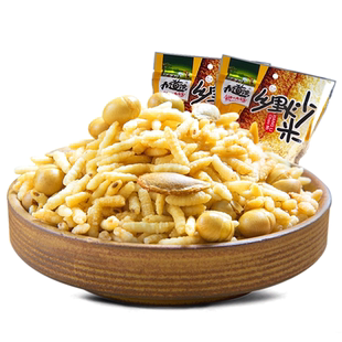 九道湾 乡里炒米360g炒米零食大袋装泰国风味炒米浏阳特产