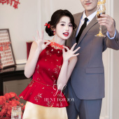 淘喜「春和」小众轻奢新中式 新娘订婚敬酒服礼服女大方得体出阁宴