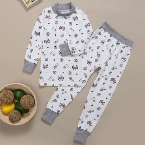 儿童内衣套装纯棉男童女童保暖秋衣秋裤大童全棉宝宝睡衣小孩春秋