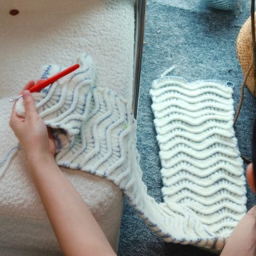 织造物语围巾材料包手作diy