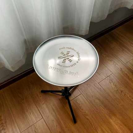 户外折叠不锈钢桌便携式野餐桌露营咖啡小桌用品装备轻量化桌子