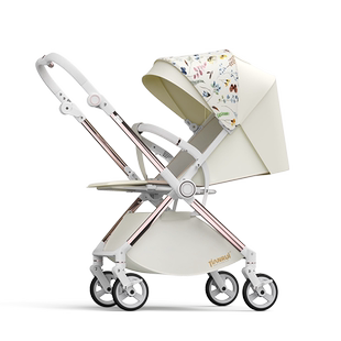 TIANRUI婴儿推车高景观双向推行可坐可躺轻便折叠便携婴儿车推车