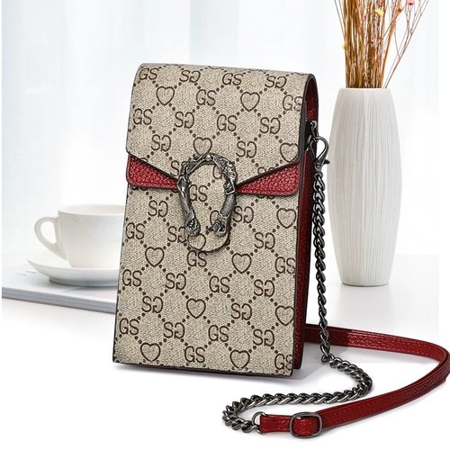 Сумка для телефона, модный кожаный кошелек, маленькая небольшая сумка, коллекция 2023, из натуральной кожи