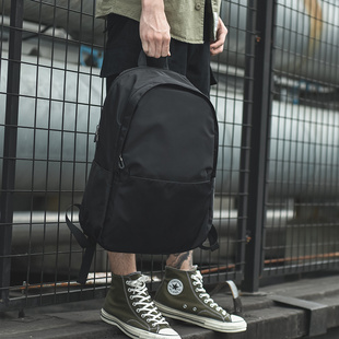 男士双肩包休闲背包商务电脑大容量旅游旅行包时尚潮流大学生书包