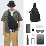 Сумка на одно плечо, мужская нагрудная сумка для отдыха, универсальный рюкзак