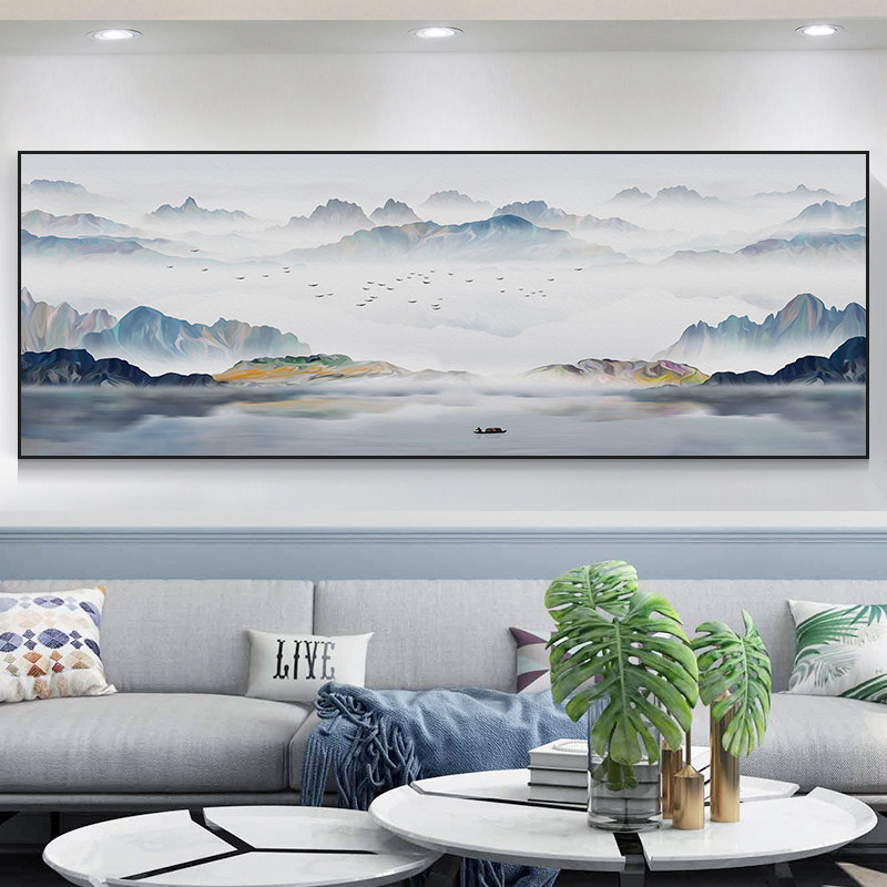 客厅装饰画沙发背景墙画壁画