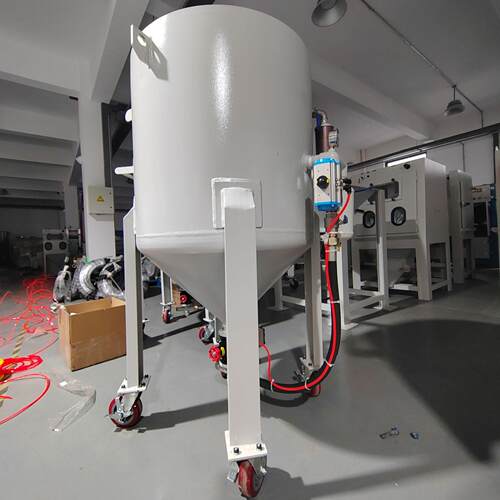 手动大型翻喷砂机设备厂械家工业尘高压新抛光除锈研磨无用喷砂机