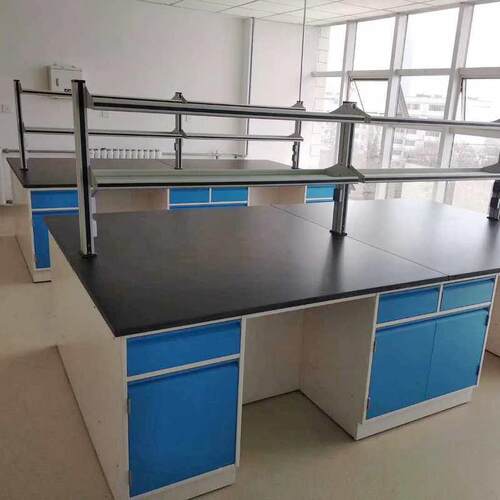 全钢实验013台钢木木PP台试验台验室全工化作台边实验室桌操作台