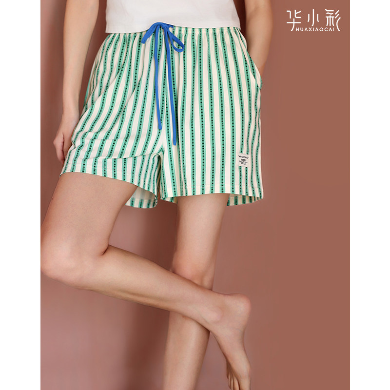 睡裤女夏短裤莫代尔棉休闲可外穿图片