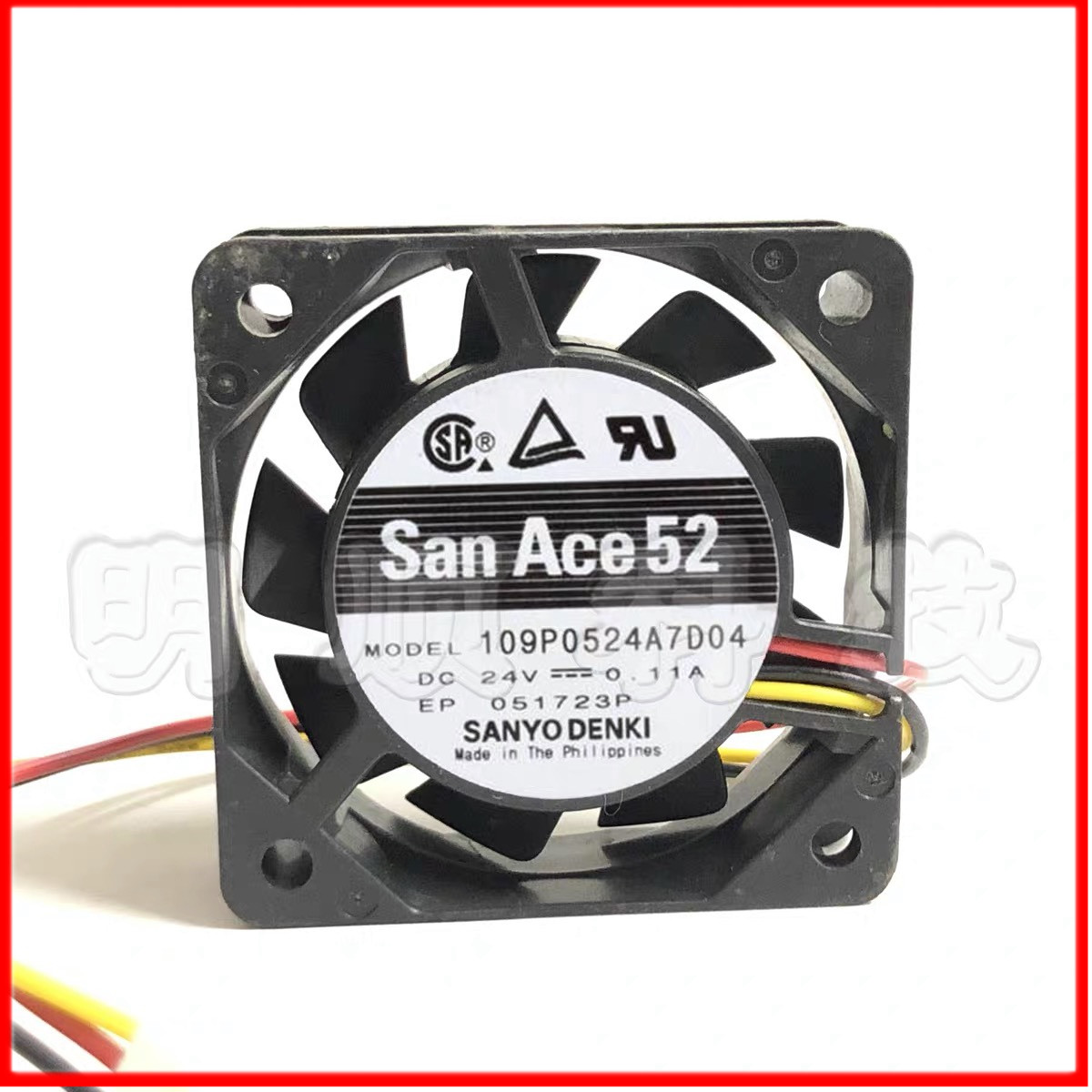 SANACE52 109P0524A7D03 109P0524A7D04 24V 0.11A 原装SANYO风扇