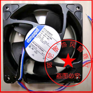 变频器风扇 90W 原装 3.8A 24V 12038 12CM EBM 德国 2H7P 4114N