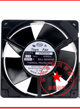 TYPE UTHS457C 230V 20/18W 原装正品日本TOYOFAN 耐高温进口风扇