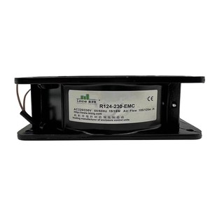 EMC 230 12038 AC220V 18W金属散热风扇 全新雷子克R120B R124