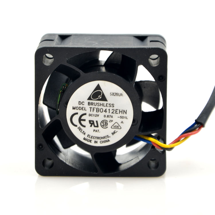 喏尼 TFB0412EHN 4028 0.87A 超暴力双滚珠服务器风扇 4线