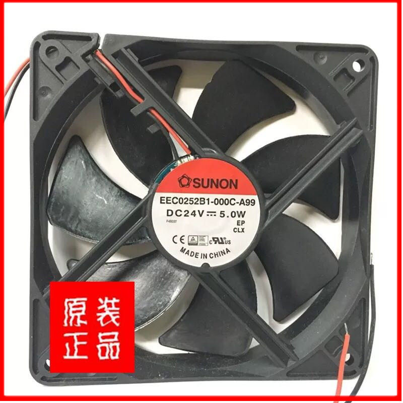 EEC0252B1-000C-A99原装SUNON建准 12025 24V 5W机柜空调散热风扇