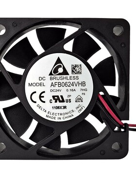 AFB0624VHB 全新正品 喏尼 DC24V 0.16A 6015 6厘米变频器风扇
