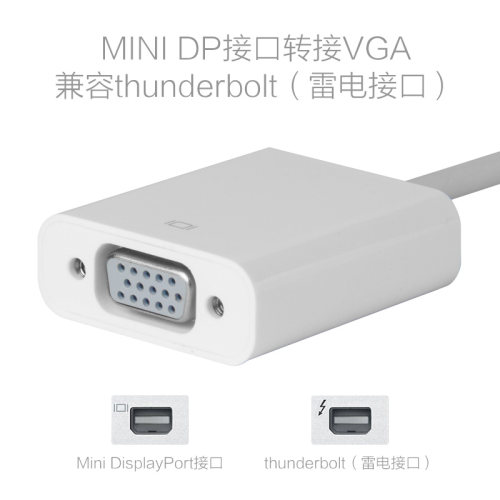 适用苹果笔记本电脑接口VG