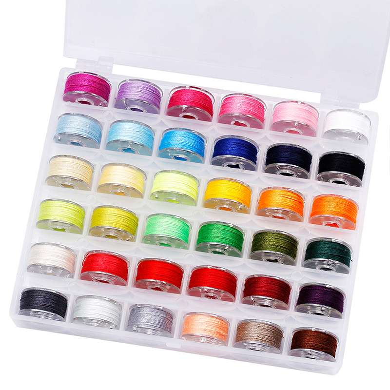 梭心缝纫线缝纫机梭芯缝纫线梭芯套盒装多色缝纫线家用缝纫线梭芯,居家布艺,缝纫机,淘宝优惠券,粉丝福利购,淘宝优惠卷
