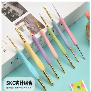 TPR双头软柄钩针手工DIY毛衣玩偶多规格防滑钩针编织工具 SKC新款