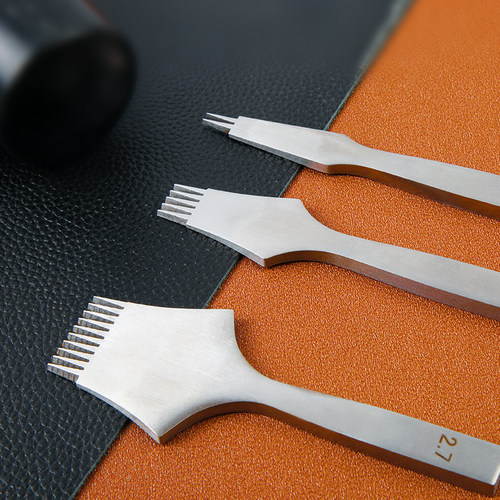 白钢菱斩斜平斩皮革工具