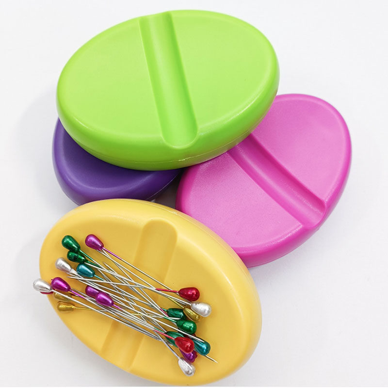 拼布工具吸针器磁铁盒 珠针收纳盒 针盒布艺磁铁盒(椭圆磁铁盒）,居家布艺,其他/配件/DIY/缝纫,淘宝优惠券,粉丝福利购,淘宝优惠卷