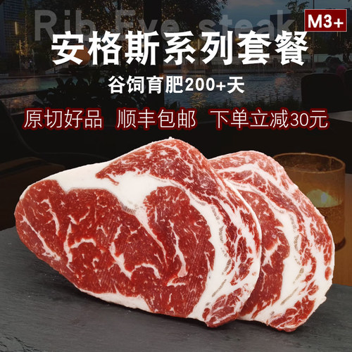 澳大利亚冷冻安格斯谷饲原切