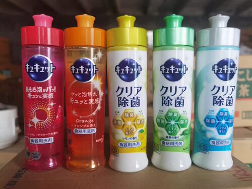 新款10起8.5 日本花王浓缩碗筷洗洁精除油污不伤手水果蔬菜220ml