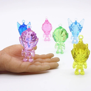 水晶超人奥ō特ō曼宝石玩具英雄塞罗特曼人儿童彩色儿童宝石玩具