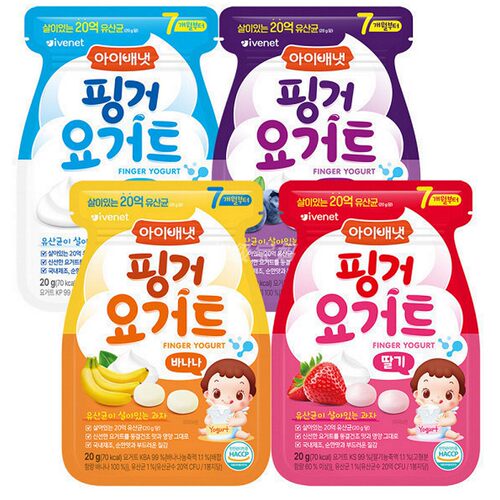 爱唯一袋装韩国零食乳酪20克