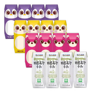 帕斯特鲜奶 3种口味 原味 香蕉味 草莓味 蓝莓味 12+